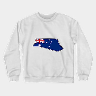 Sandown International Raceway [flag] Crewneck Sweatshirt